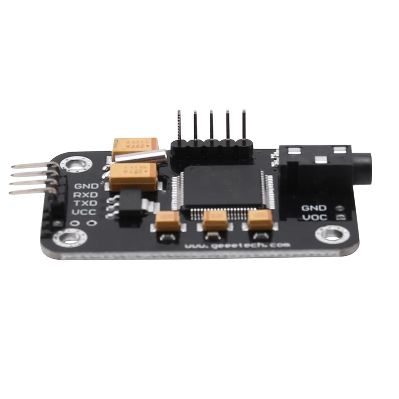 2X Voice Recognition Module With Microphone Dupont Speech Recognition Voice Control Board For Arduino Compatible