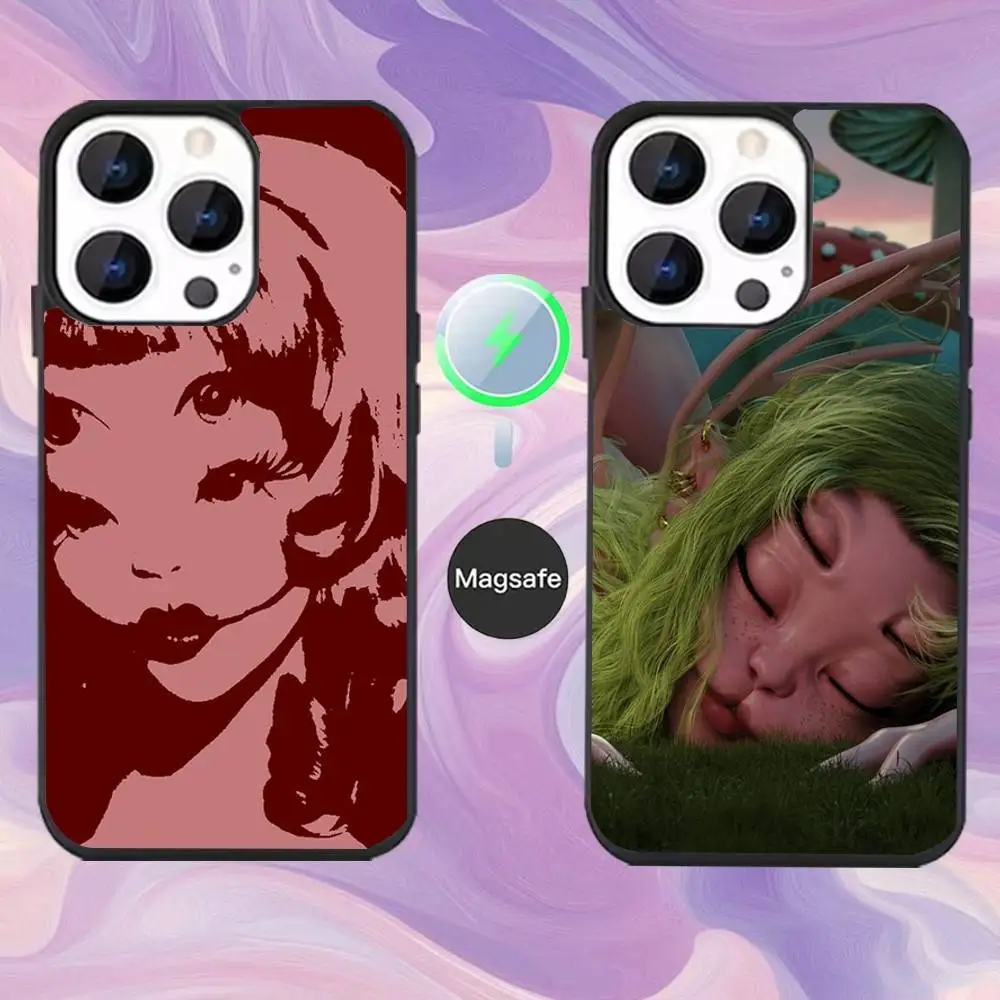 

Singer M-Melanie Martinez Phone Case For iPhone 16,15,14,13,12,11,Pro,Max,Plus,Mini,Magsafe,Magnetic Wireless Charging Case