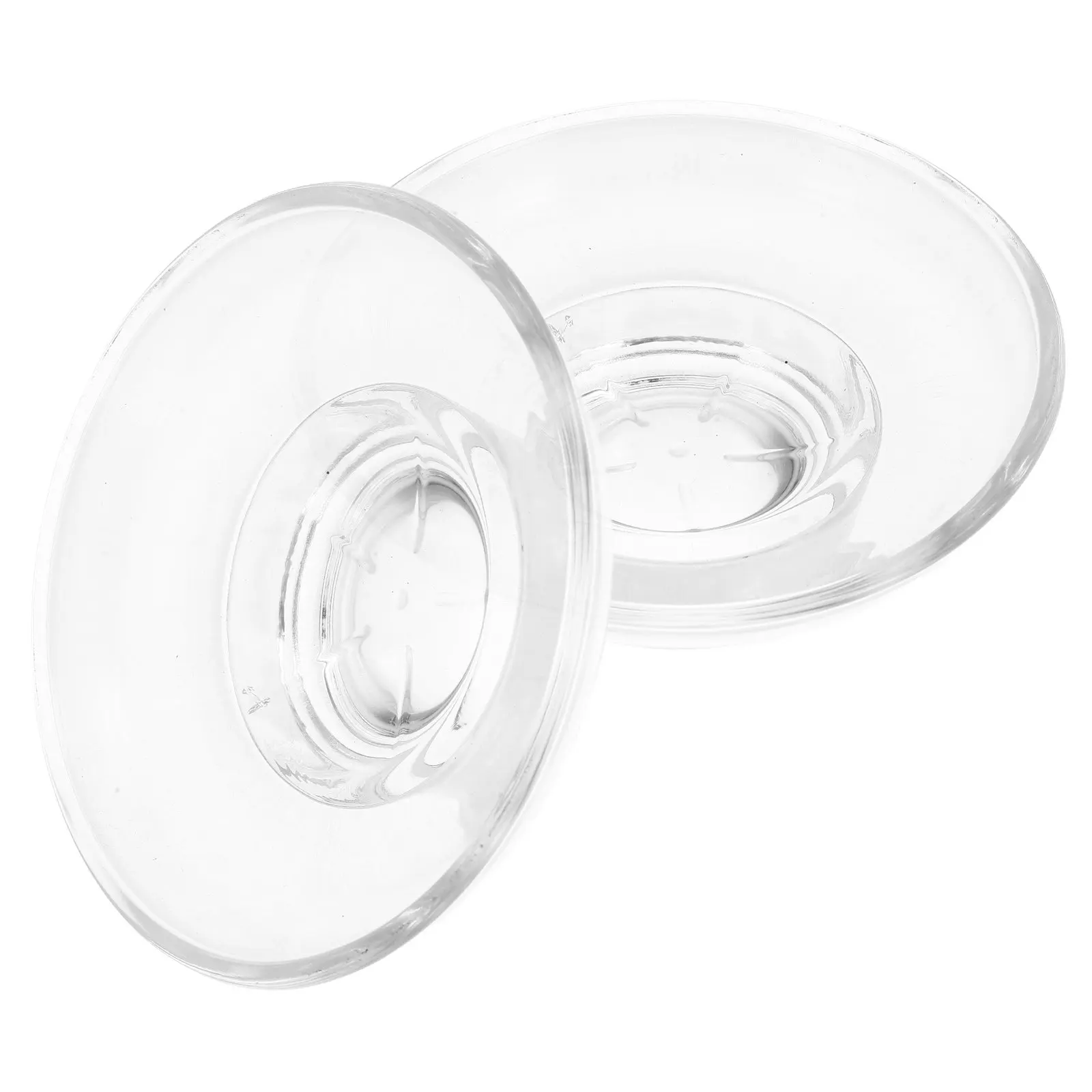 

Набор из 2 прозрачных стеклянных мыльниц с самоотводом воды, круглые подставки для мыла, держатели для ванной комнаты и душа, поддон для раковины, кольцевые подставки для мыла