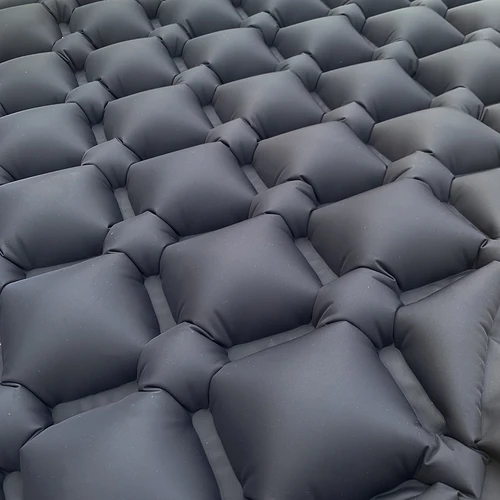 Imagen 2 del producto Colchoneta para dormir al aire libre, colchón inflable para acampar, cojín de aire ultraligero, estera de viaje con reposacabezas para viajes y senderismo