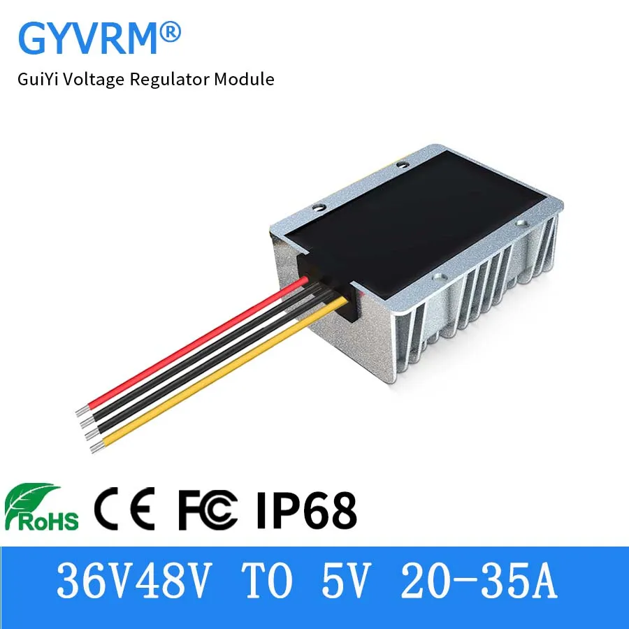 GYVRM  48V to 5V Step-down Module 12V24V36V48V to 5V35A 175W Buck Model DC DC Power Converter 8-60V to 5V15A20A25A35A