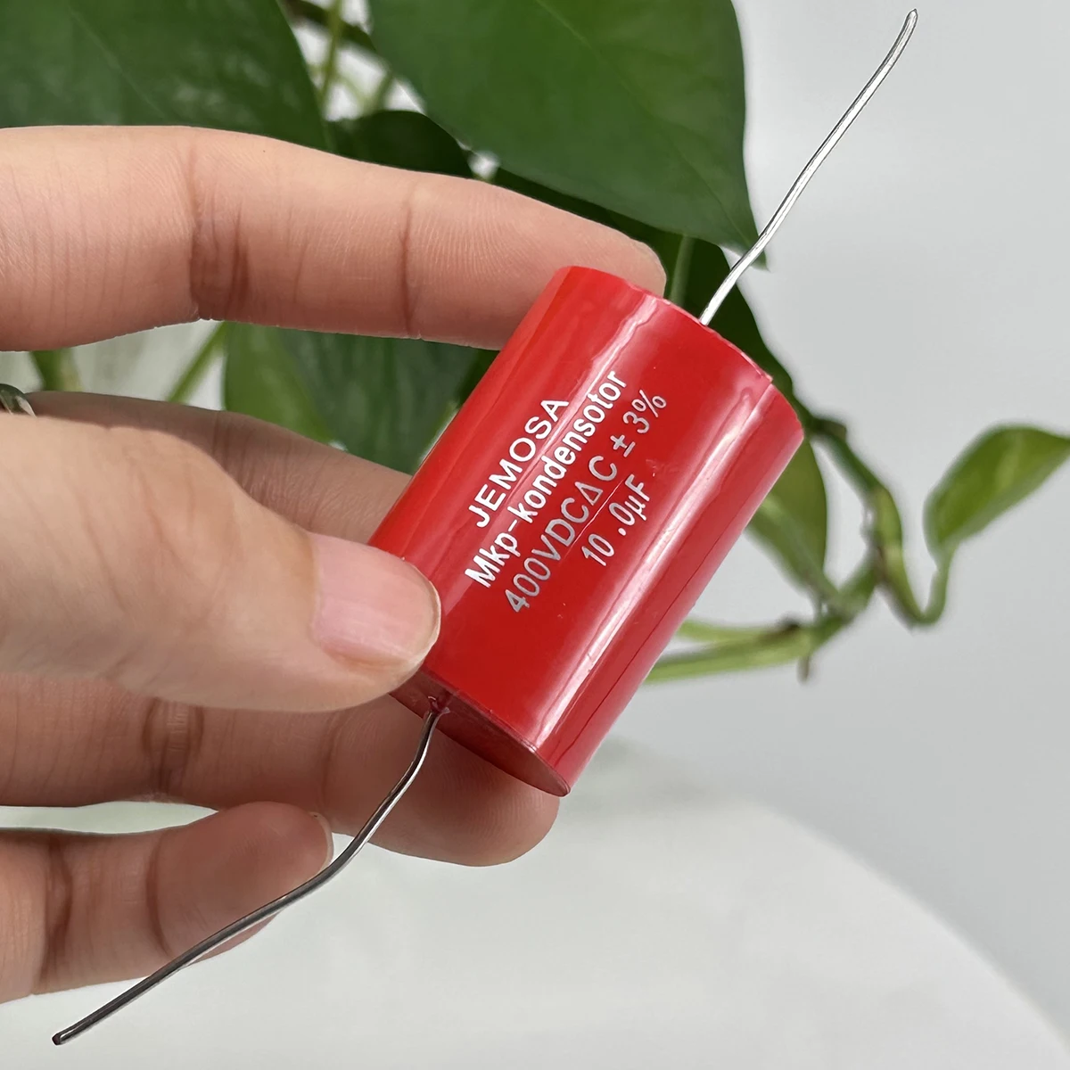 JEMOSA Test And Matched (2PCS) MKP Audio Capacitor 10uf 400V DC ±3% Speaker Fever Coupling Frequency Dividing Capacitance