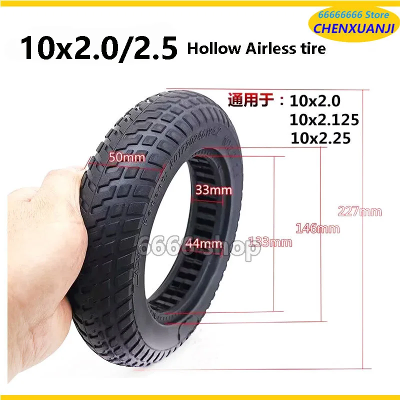 10 Inches Modified Tire for Xiaomi M365 Scooter Reinforced Stable-proof Outer tyre M365 PRO 10*2 Solid Tire