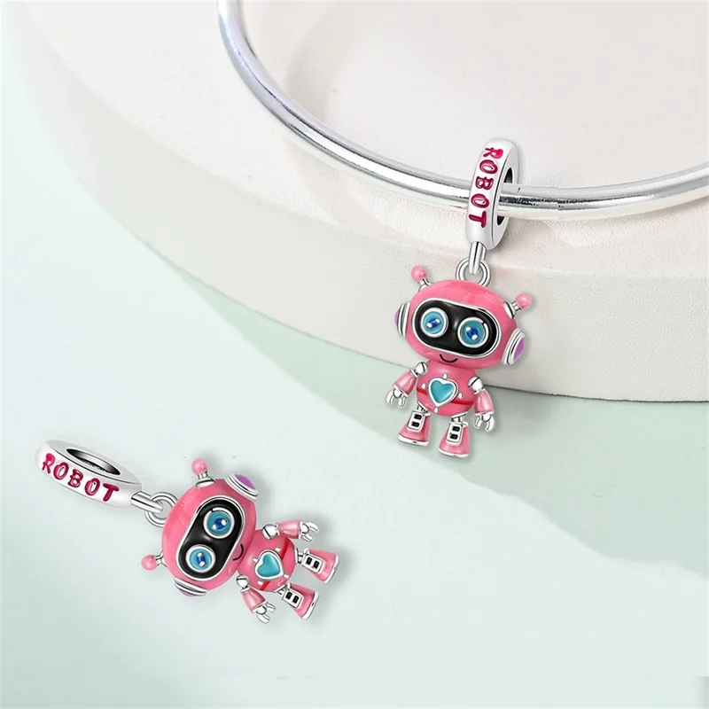 New 925 Sterling Silver Time Machine Time Travel Camera Charms Bead Fit 3mm 925 Original Bracelets DIY Jewelry Birthday Gift