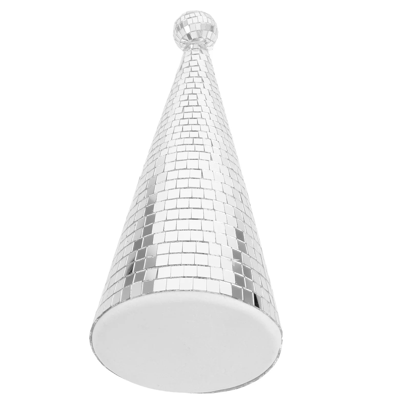 

Mirror Christmas Tree Chic Desk Decoration Elegant Reflective Xmas Party Festival Disco Tabletop Decor Glass Xmas Tree