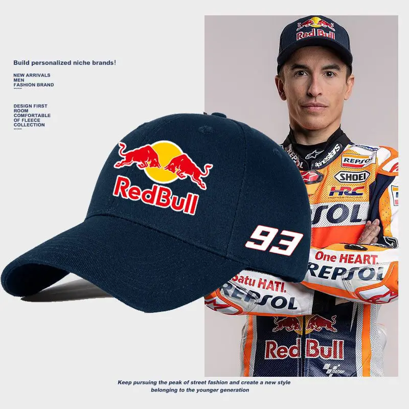 

Official Red Bull Racing Hat Men's Red Bull Baseball Hat Women's Red Bull Sun Hat Summer Red Bull Sports Hat Red Bull Hat