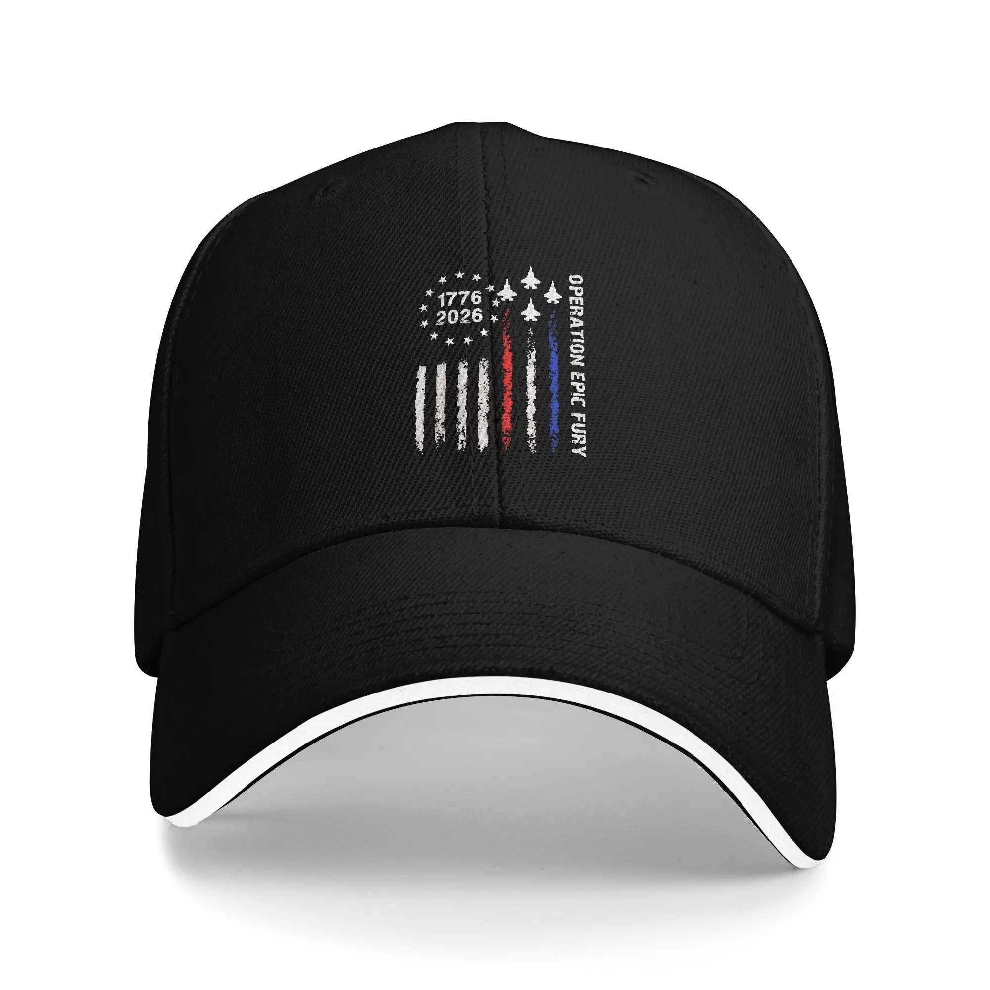 Summer Casual Baseball Cap Operation Epic Fury  Hiking Fishing Trucker Hat For Unisex-Teens Wholesale  y2k Retro Baseball Caps