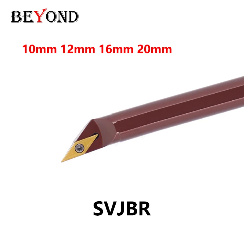 

BEYOND SVJBR Internal Boring Bar S10K-SVJBR11 S12M-SVJBR11 S16Q-SVJBR11 S20R-SVJBR11 S20R-SVJBR16 Lathe CNC Tool Cutter Shank