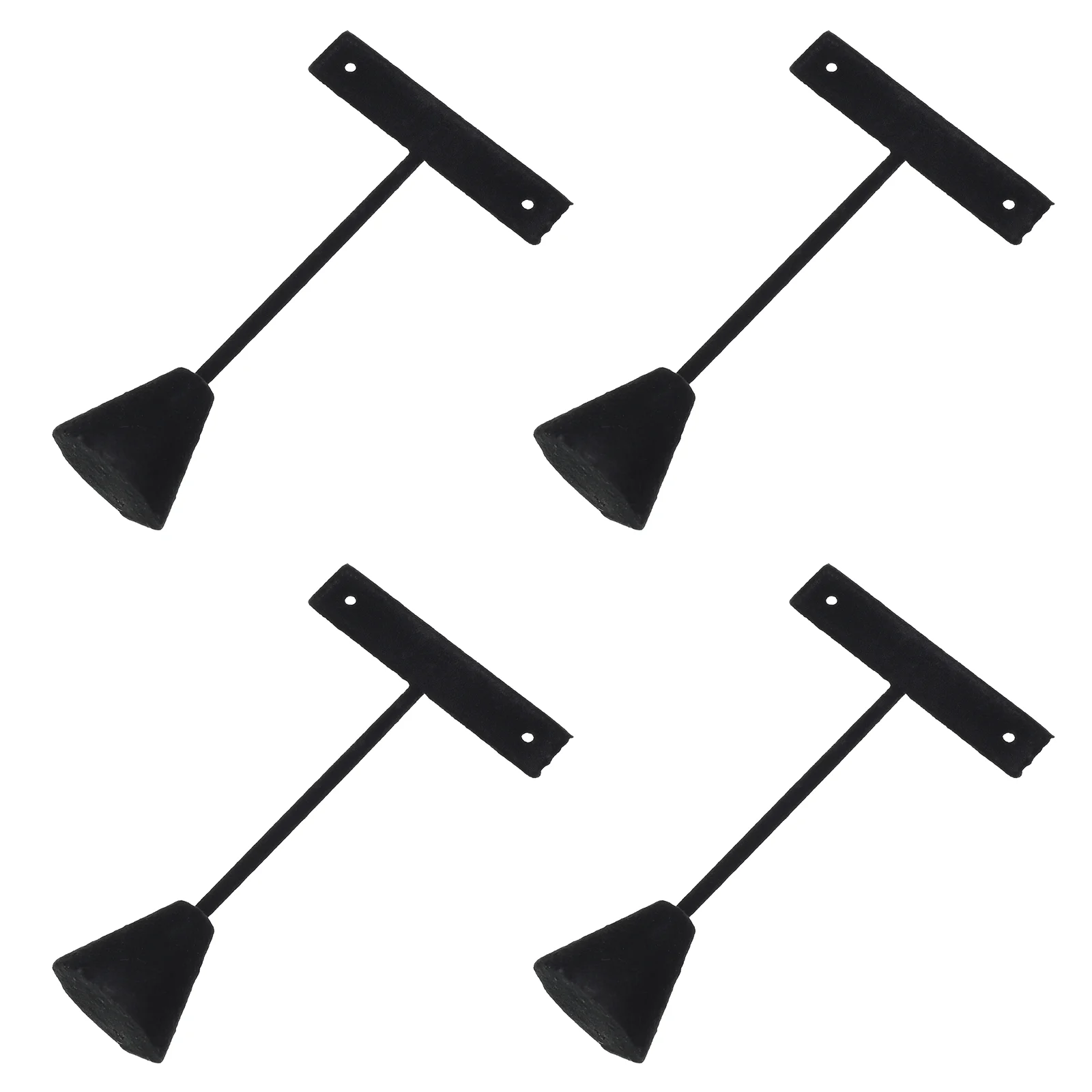 

4 Pcs Earring Stand Set Jewelry Rack Holder Tree Display Low Profile Premium Material Durable Texture Practical Design Home