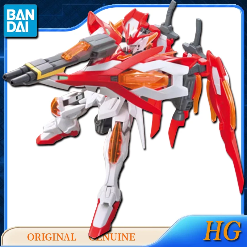 Bandai-Original Genuine HG WING Gundam ZERO HONOO Anime Figuras de Ação Brinquedos para Meninos e Meninas, Modelo Colecionável Crianças Ornamentos, Presente