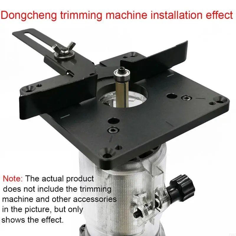 Universal RT0700C Aluminum Router Table Insert Plate Trimming Machine Board for Woodworking Benches