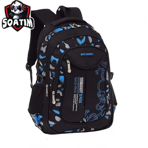 Imagen 1 del producto Mochila ortopédica impermeable para niños, mochilas escolares para niños, mochila escolar primaria, bolsa para libros