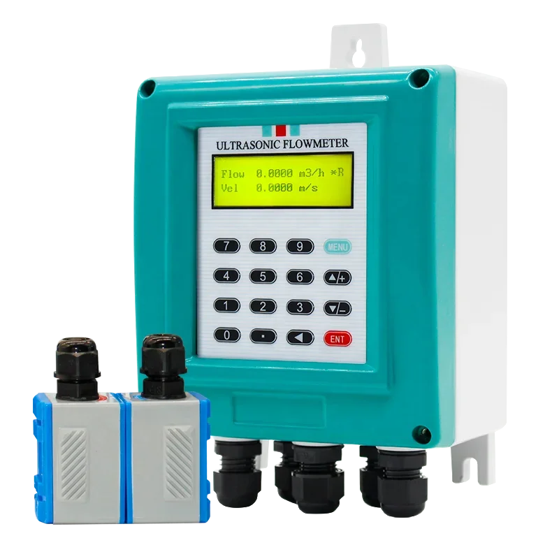 

Fixed Type Ultrasonic Flow Meter Clamp on Sensor Ultrasonic Flowmeters Ultrasonic Flow Meter Price