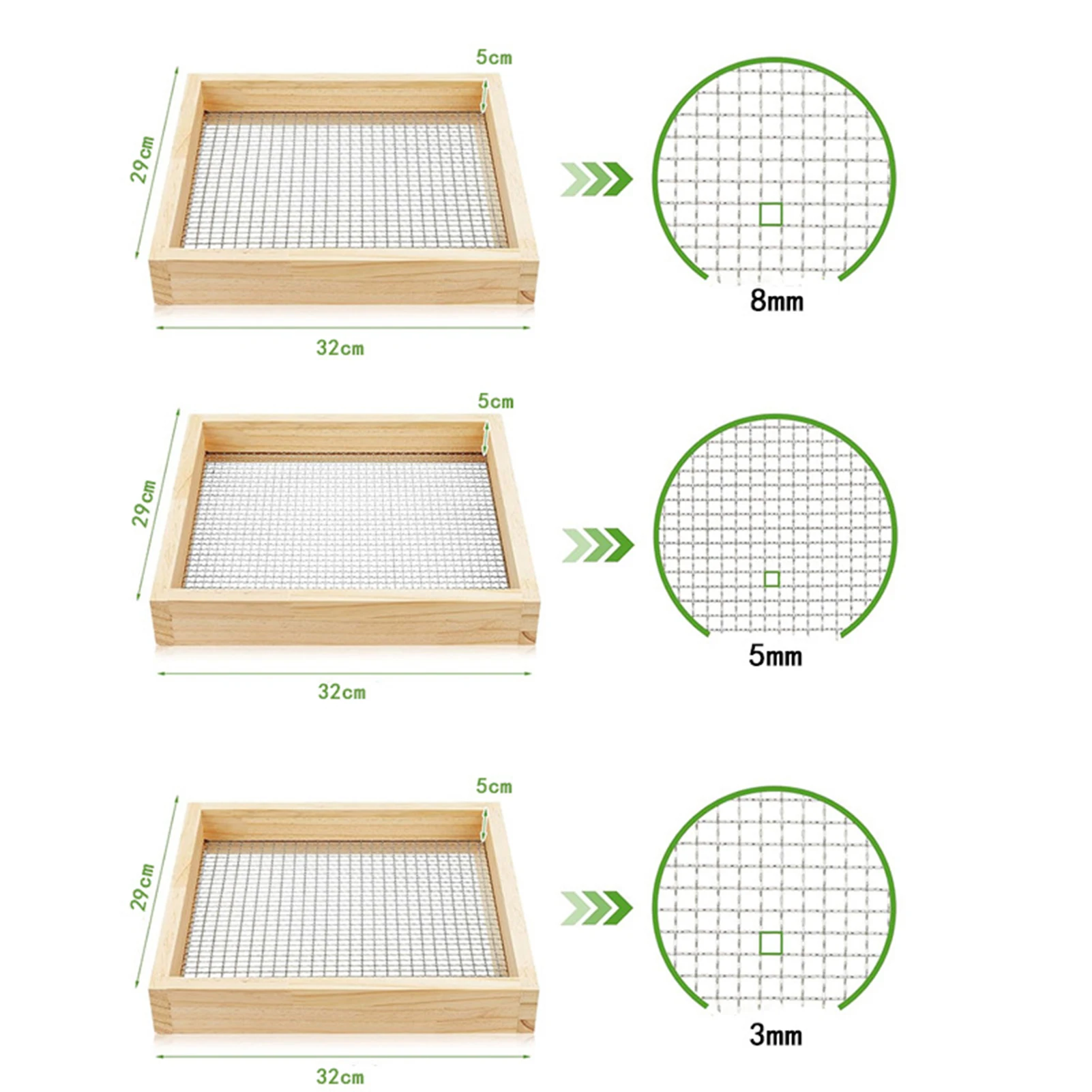 Edelstahl-Bodensieb Praktische – Garden Sieve Soil Bewertung und Preis