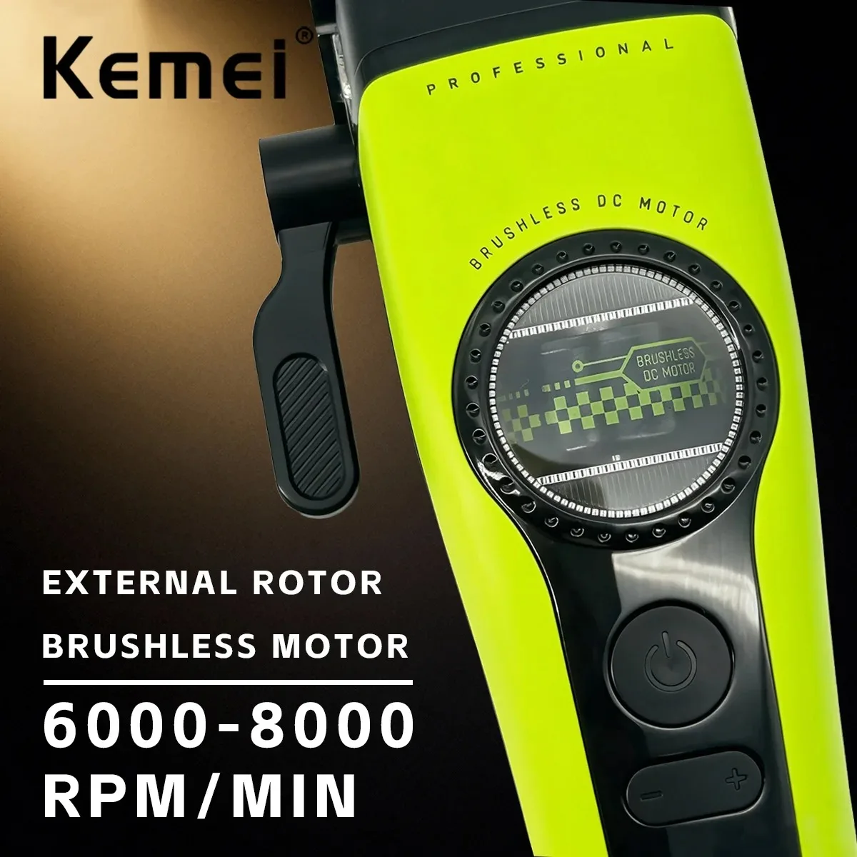 Kemei Hair Trimmers Professional Hair Clippers F1 -Super Motor