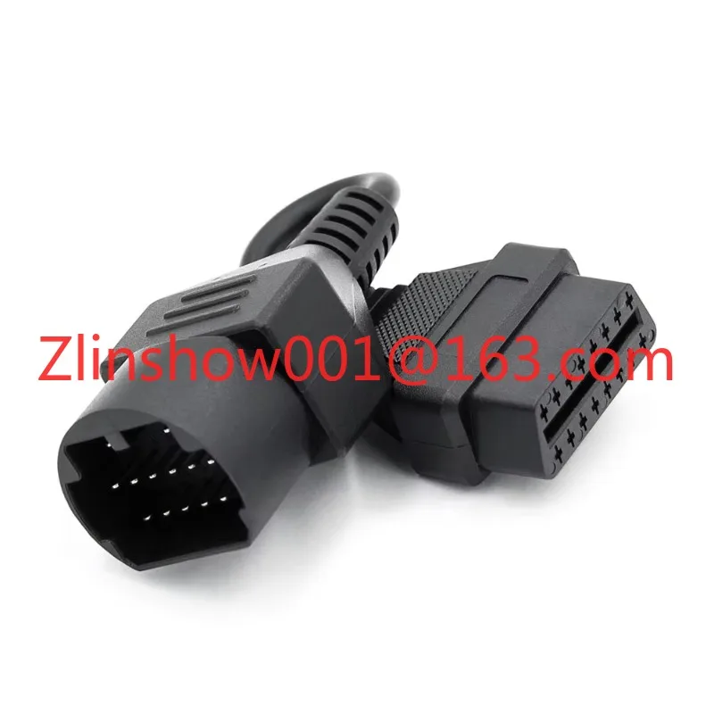 Connector Cable Compatible 17pin Male to 16pin Female Connector Cable for MAZDA with High Quality