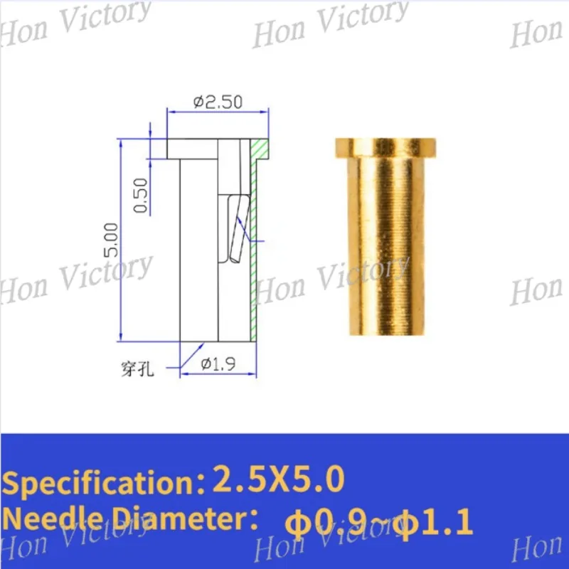 10 teile/satz neue mechanische Tastatur Maus Hot Plug-Buchse für Gateron PCB Löten Reib stift für ø 0,3mm bis 1,0mm Buchsen – Detail 7