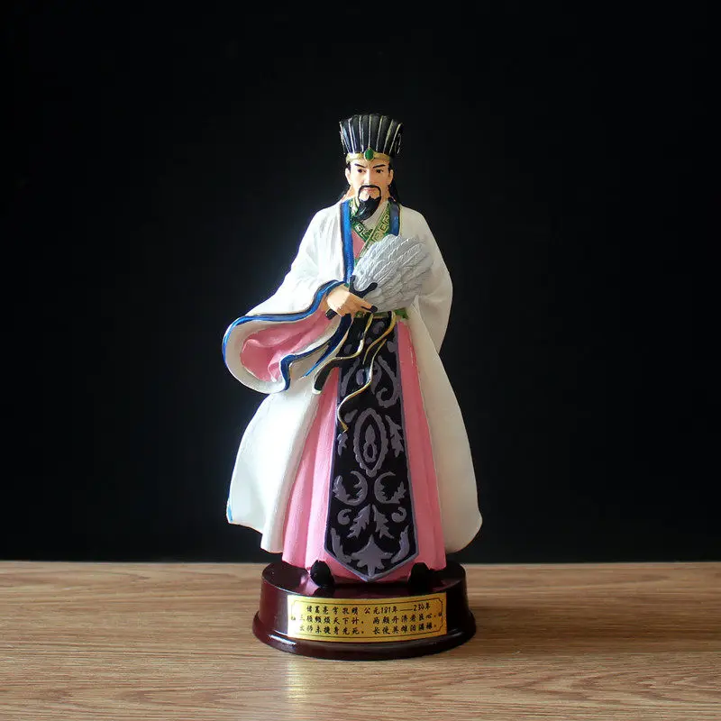 escultura-creativa-hecha-a-mano-de-la-figura-de-zhuge-liang-de-los-tres-reinos-estatua-pintada-de-resina-adornos-artesanales-para-el-hogar-y-escritorio