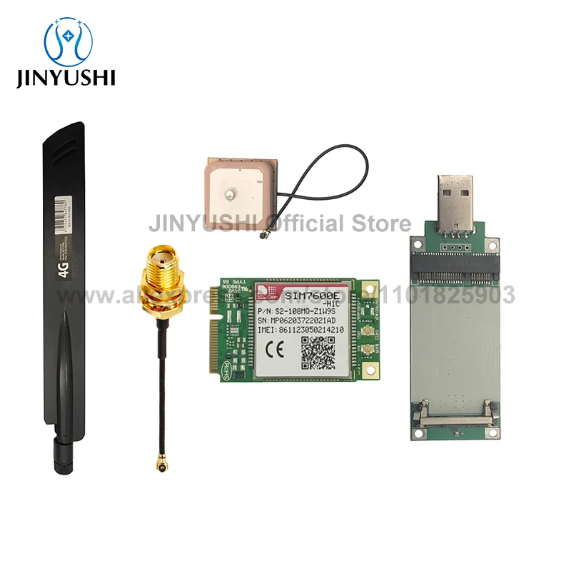 

SIMCom SIM7600E-H1C Модуль MINI PCIE 4G LTE Cat4 PCI-e B1 B3 B7 B8 B20 GNSS GPS BeiDou ГЛОНАСС, совместимый с SIM7600