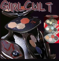 Girlcult Illusion Eyeshadow Palette Four Color Matte  Pearl Shimmer Glow Polarized Light Delicate Chameleon Eye Makeup
