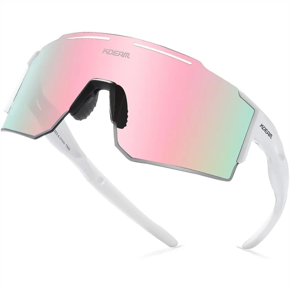 

Sports Polarized Sunglasses For Men Women Youth Kids Baseball Softball Cycling Running UV400 Protection TR90 Frame Memory Nose Pad