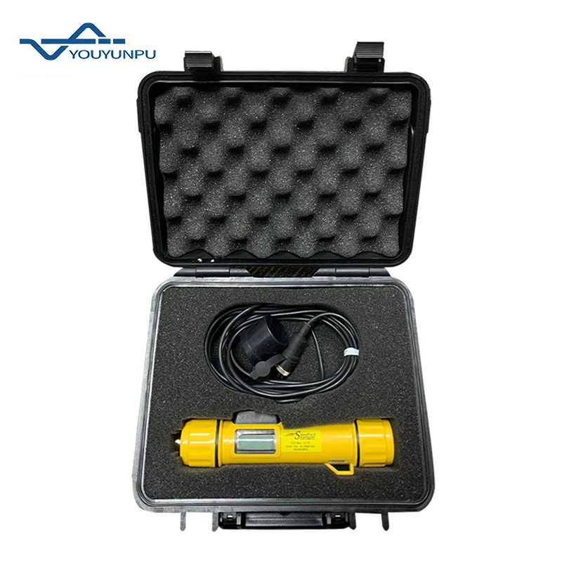 Depth sounder Portable depth meter Nautical fishing diving coastal survey ultrasonic depth sounder