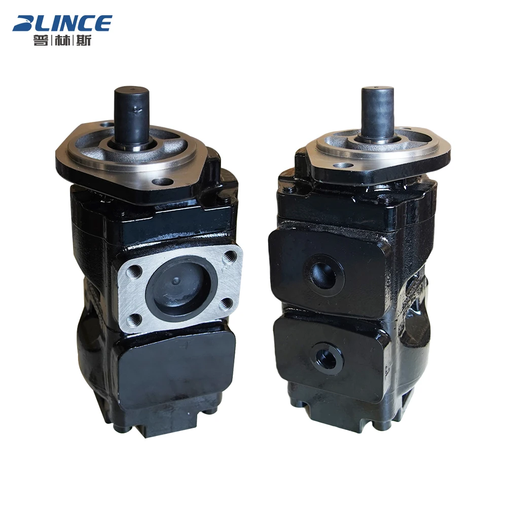 Blince Parker PGP Kpm Cas+e 580 Jcb Crane Hydraulic Pump Parts tandem Hydraulic Tripple Gear Pump for Tractor Truck Crane Lift