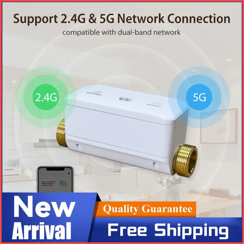 

Tuya WiFi Automatic Water Level Control Valve Control Water Flow/Pressure/Temperature/Leakage Intelligent Water Valve