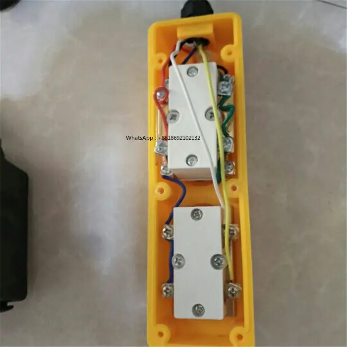 Electric Hoist Lift Household Crane 220V Button Switch Up and Down Left and Right Crane Controller Crane Switch