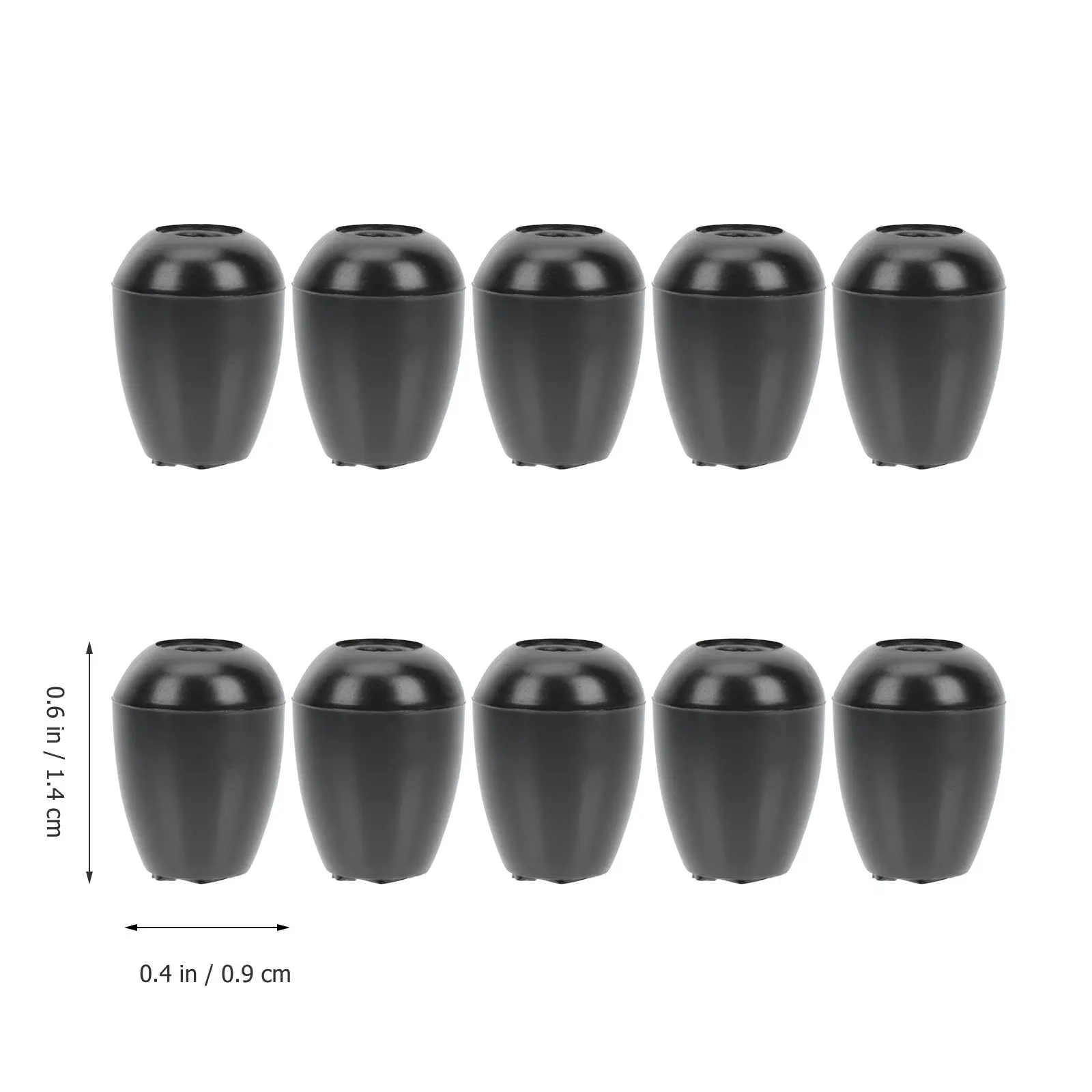 10Pairs Replacement Ear Tips for Stethoscopes Premium Silicone Earbuds Reduce Vibration Clear Sound Conduction Stethoscope