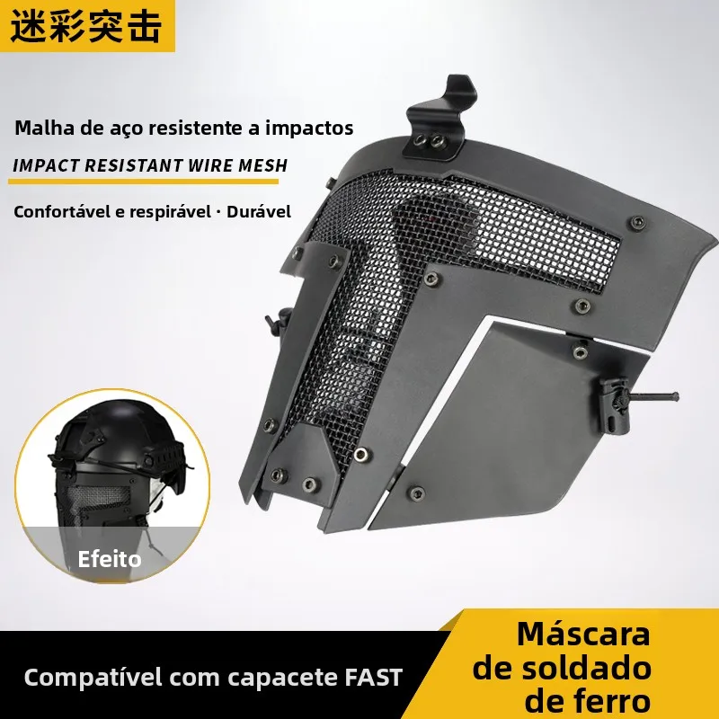 spartan-full-face-mask-tactical-helmet-breathable-steel-wire-protective-face-ield-outdoor-cam-equipment-for-men-l-size