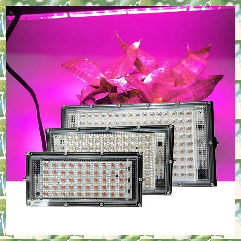 FIZP Phytolamp Bereiklamp Buitenschijnwerper voor planten Tent Bloemzaaien 200W EU-stekker