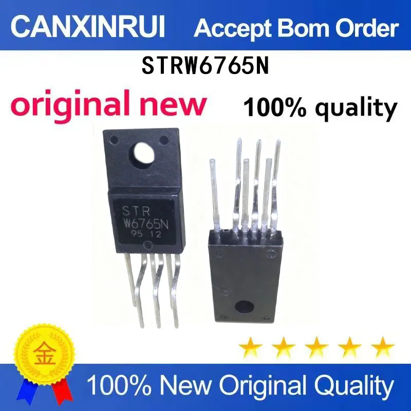 (5-100 Pieces) New stock STR-W6765 STRW6765N TO-220F-6