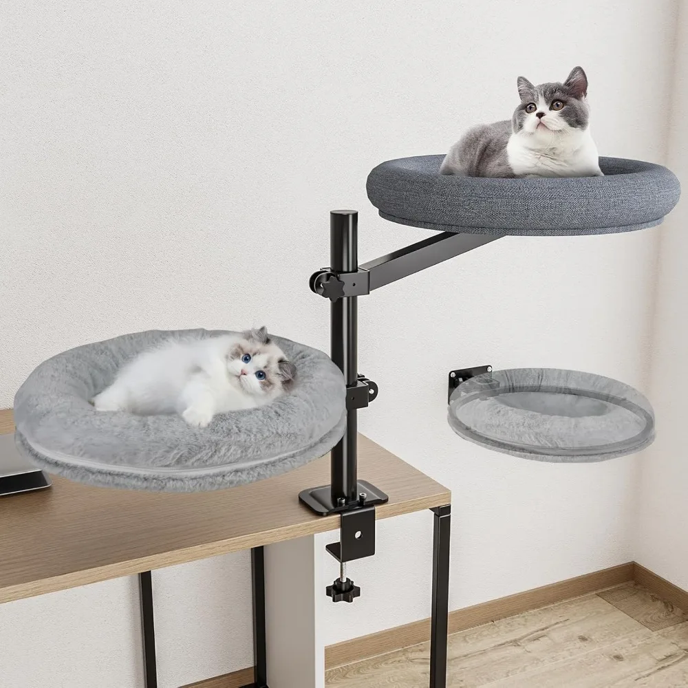 Double Cat Desk Bed…