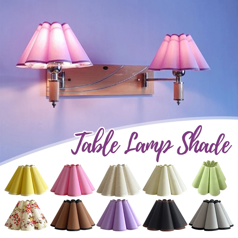 

New Lovely Petal Lampshade For Home Table Lamp Standing Lamps Creative Desk Lamp Shade Bedroom Lamps Accessories For E27