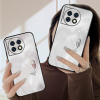 Blue Little Fish For OnePlus 8 9 11 12 13 10 Pro 9RT 8T 12R Ace 3 5 2V Nord CE 2 4 Lite N20 SE 30 200 silicone soft phone case