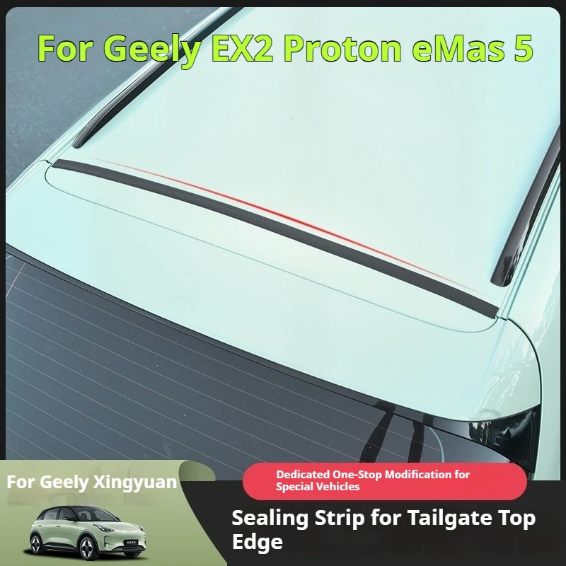 For Geely EX2 Proton eMas 5 Geely Geome Car Dashboard Engine Cover Trunk B Pillar Roof Rubber Seal Strips Car Accessories