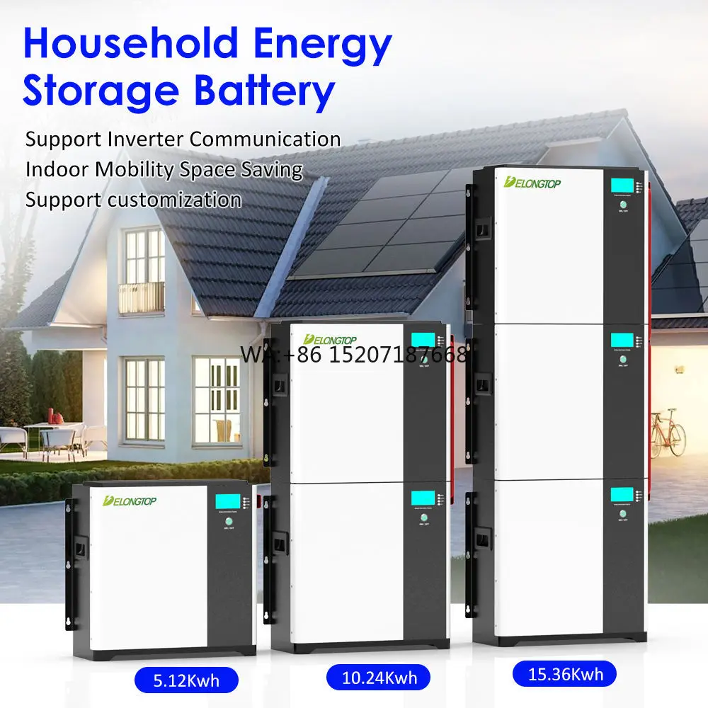 

Солнечная система Cell 100ah, 51,2 В, батарея Lifepo4, Powerwall, настенная литиевая батарея, 48 В, 100 Ач, 5 кВтч, солнечная батарея 5 кВтч Lifepo4