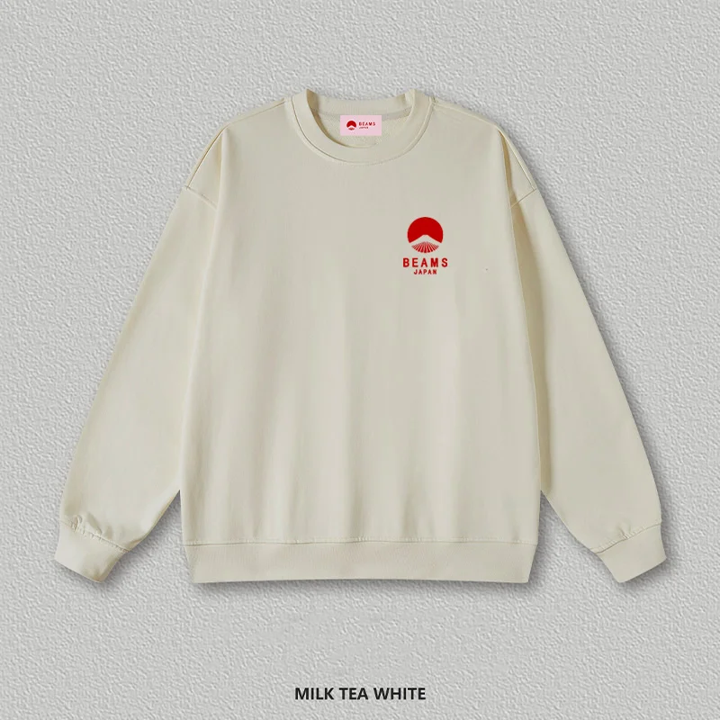 

Японская гора Фудзи, маленький логотип, вышивка, высокое качество, осень-зима, мужская/женская хлопковая толстовка с капюшоном, свободная толстовка в Корейском стиле