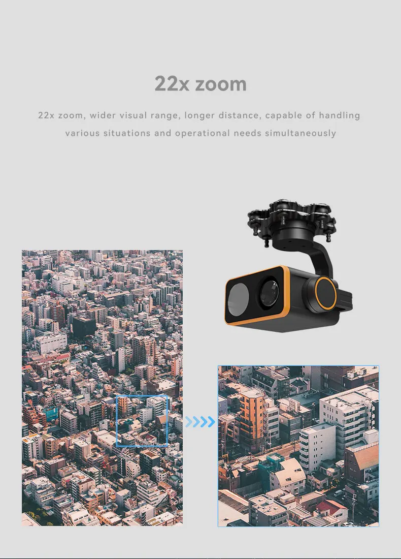 2024 Skydroid C20 Three Axis C20 Camera Lens With 3-Axis Gimbal Stabilization For Ultra-Smooth Aerial Video Recording