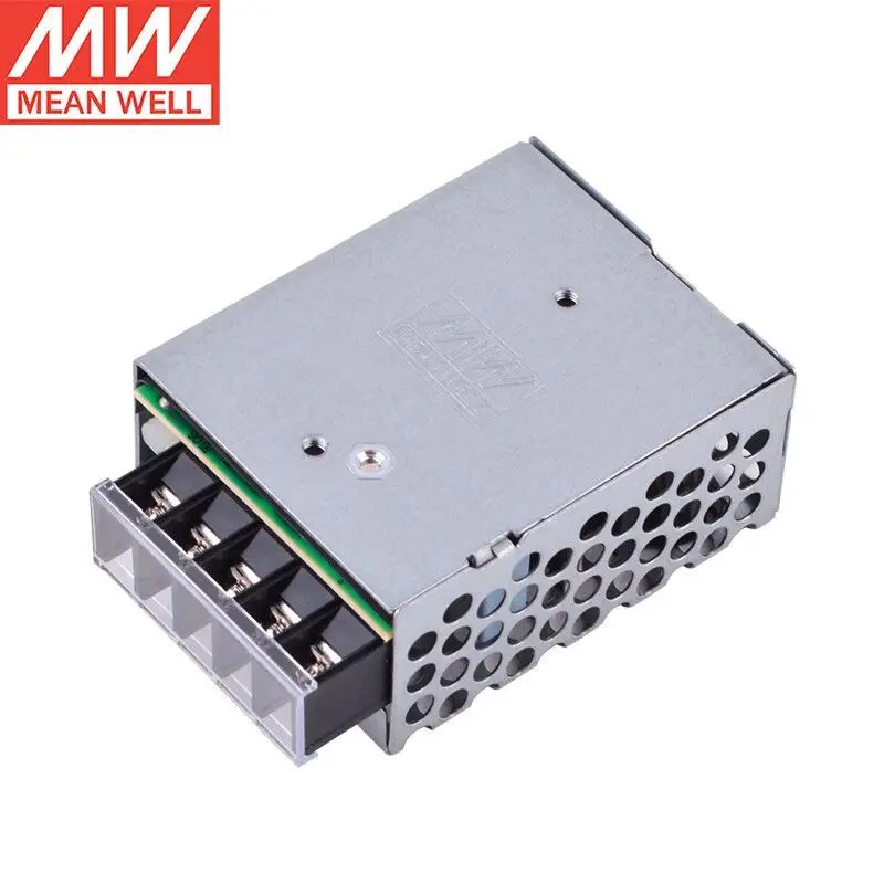 Mean Well New RS-15 RS-25 RS-15-5/12/15/24/48V Switching Power Supply DC Industrial Low Power