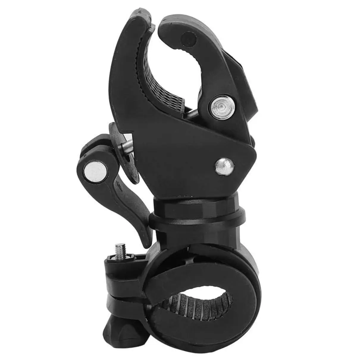 

Крепление для велосипедного фонаря, вращающаяся на 360 градусов конструкция, практичная и удобная, подходит для горных велосипедов, камер и GPS-устройств.