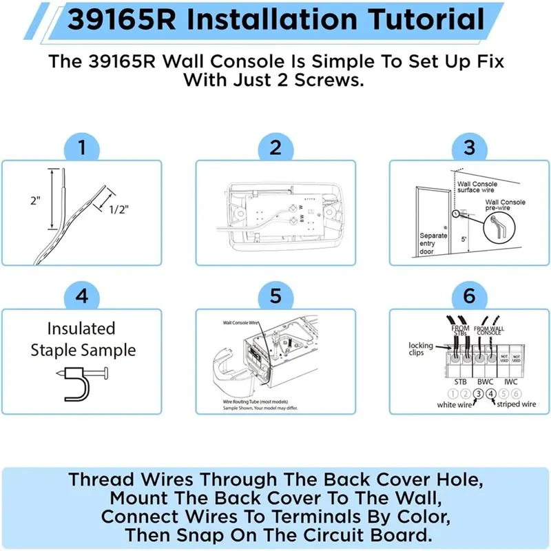 【RECOMENDAR】For Genie Series II Compatible 2-Pack 39165R Garage Door Opener Wall Console, Sure Lock+ Light Remote Control Button