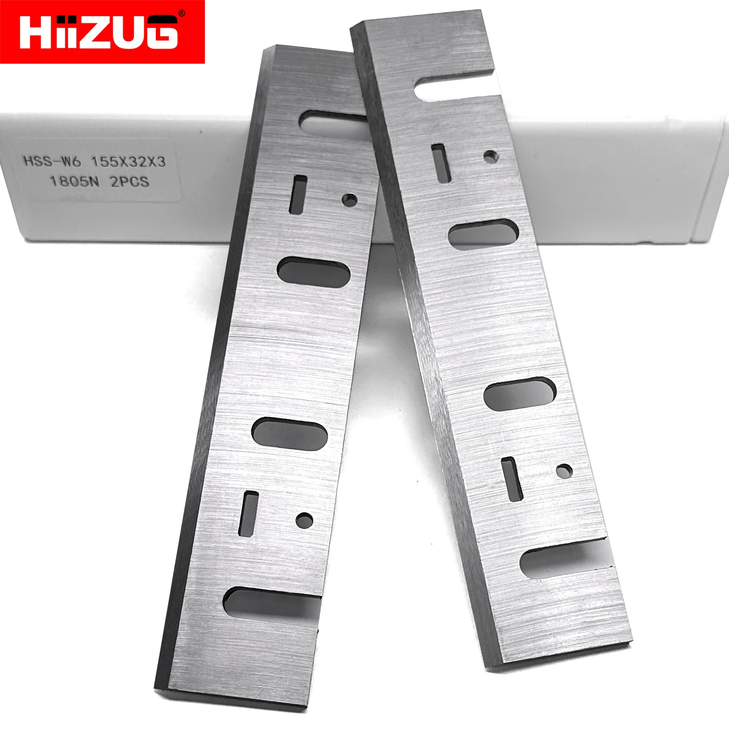 Makita 1805n Lâminas de Plaina Faca Hss para Makita Plaina Portátil Elétrica Plaina Manual e Outras Ferramentas Elétricas para Trabalhar Madeira 155x32x3 mm