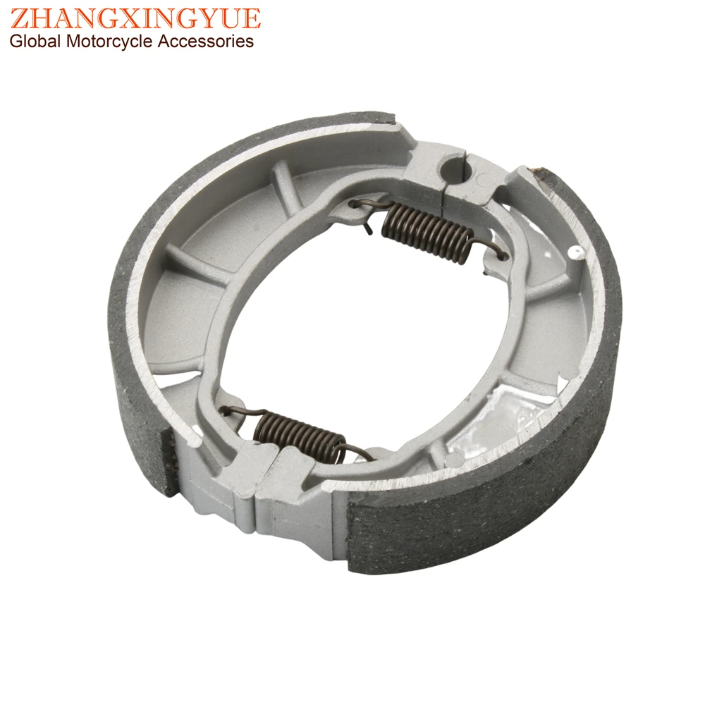 Scooter Brake Shoe Set For SYM VS125 VS150 Euromx125 Euromx150 Shark125 Shark150 HD125 HD250 4312A-H6B-900 HE1