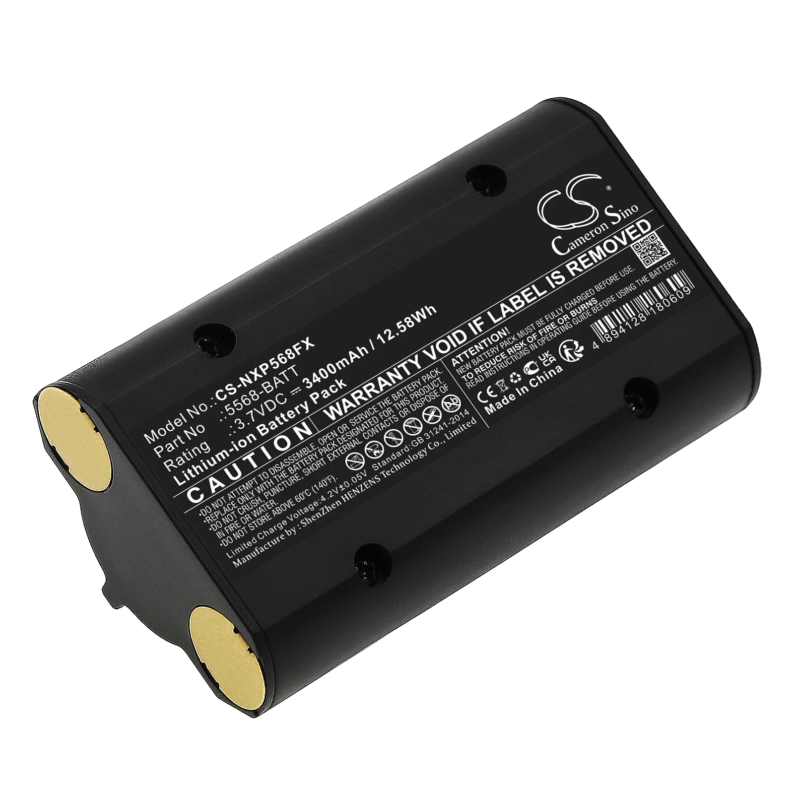 

Сменный аккумулятор CS для Nightstick 5566, 5568, XPP-5566, XPR-5568 5568-BATT 3400 мАч/12,58 Втч