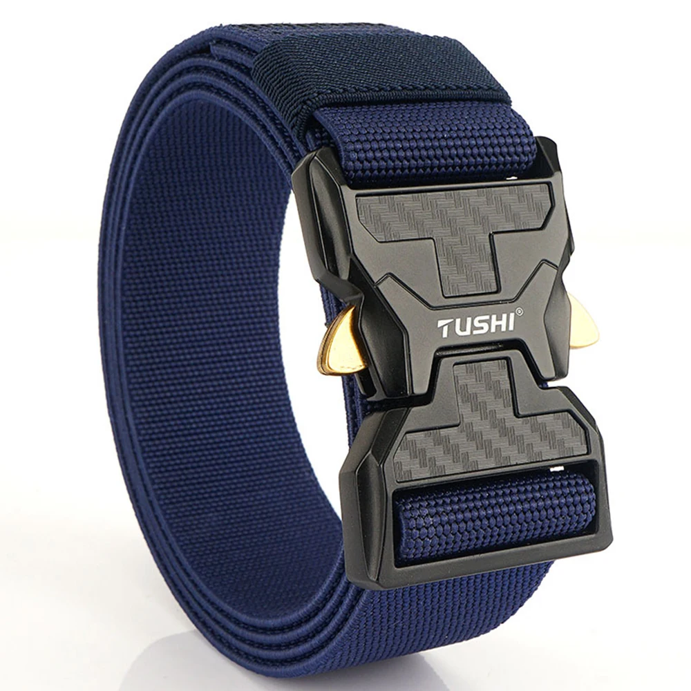 XUHU Men\'s Belt Army Outdoor Hunting Compass Tactical Multi Function Combat Survival Marine Corps Canvas Nylon Luxury Belts