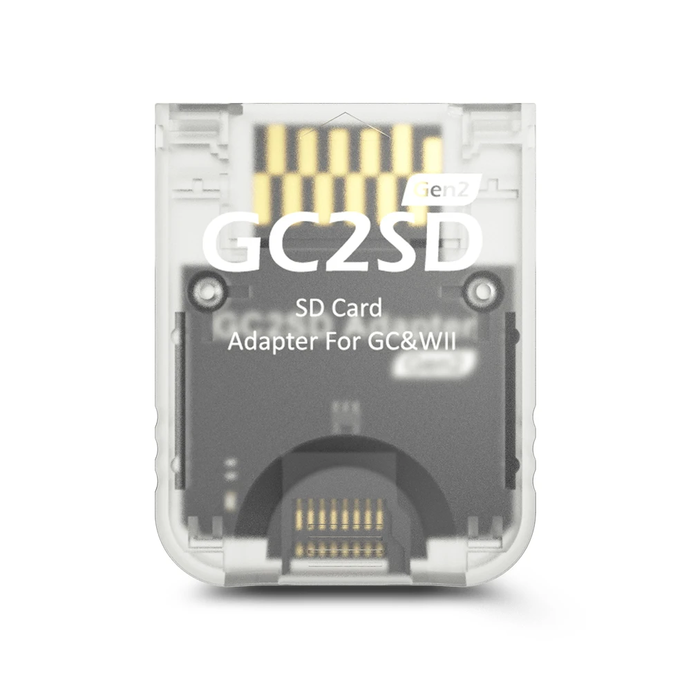 BitFunx GC2SD Micro SD Karte Adapter Speicher TF Karte Adapter Swisss Für Nintendo GameCube/Wii Konsole