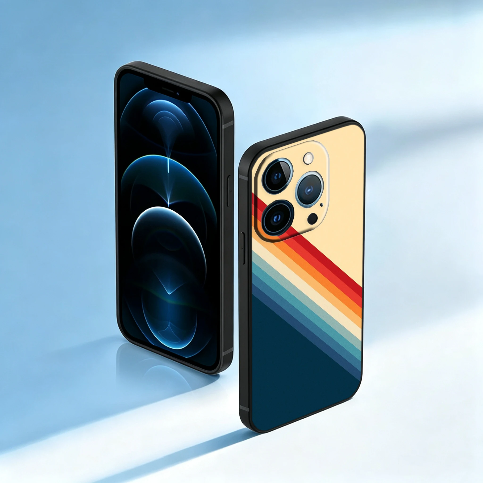 เคสโทรศัพท์ลายทางสไตล์เรโทร วิ - Phone Cases Shein บทวิจารณ์และราคา