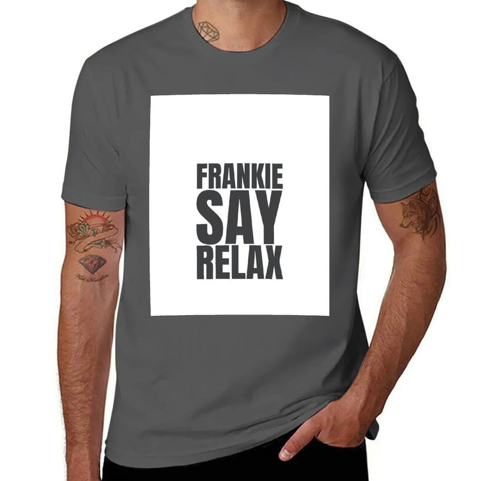 

Frankie Say Relax - 80_s T-Shirt men t shirt cotton 100% man t shirts graphic t shirts for man cotton funny T-Shirt